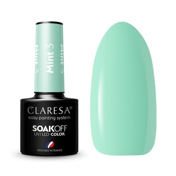 Claresa Lakier hybrydowy MINT 3