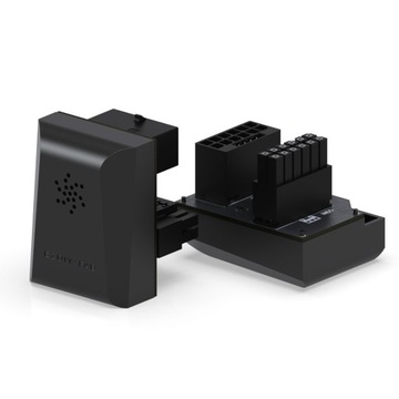Adapter Wtyczka 12VHPWR kątowa złącze 12+4 PIN 180 stopni EZDIY-FAB RVS