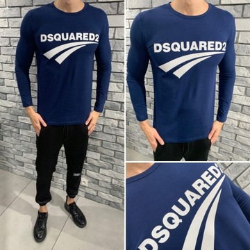 DSQUARED2 XXXL bluza longsleeve koszulka DSQ2 D2