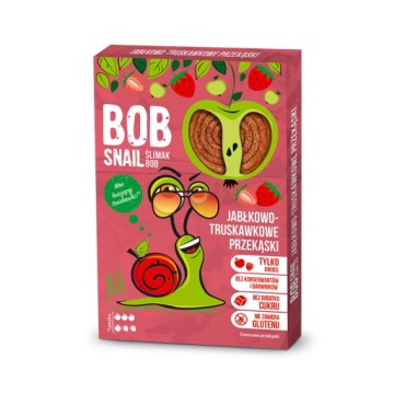 Перекуски Bob Snail яблучно полуничні 60 г