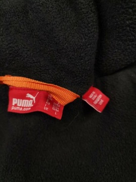 Мужская куртка на молнии PUMA Volvo, с флисовым утеплителем, черная, L