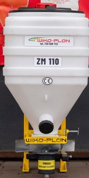 ПОСЛЕКУРСНАЯ СЕЯЛКА РАЗБРАСЫВАТЕЛЬ С КРЕПЛЕНИЕМ СМЕСИТЕЛЯ WIKO-PLON + ЛИСТОВОЙ МЕТАЛЛ