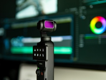 Набор фильтров для анаморфотного макросъемки DJI Osmo Pocket 3, широкоугольный, 3x ND