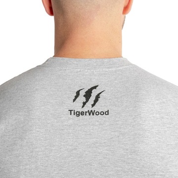 Koszulka T-shirt TigerWood Róża Wiatrów Szara S