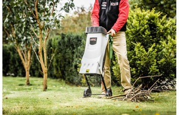 ФРЕЗЕРОВКА ДЛЯ ВЕТВЕЙ ЭЛЕКТРИЧЕСКАЯ ИЗМЕЛЬЧИТЕЛЬ 2800ВТ КОНТЕЙНЕР 44ММ