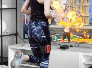 2 нарукавных повязки и ремешок на ногу для Nintendo Switch
