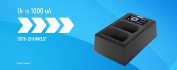 Ładowarka Dwukanałowa Newell FDL-USB-C Do Akumulatorów Sony NP-BX1 + Kabel