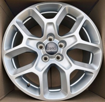 4x новых ободов oe jeep renegade compass 7x17 5x110 et40 735577525 + tpms