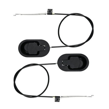 Рычаг для шезлонга с черной ручкой, 2 шт.