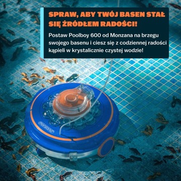 Беспроводной робот-пылесос для бассейна PoolBoy600