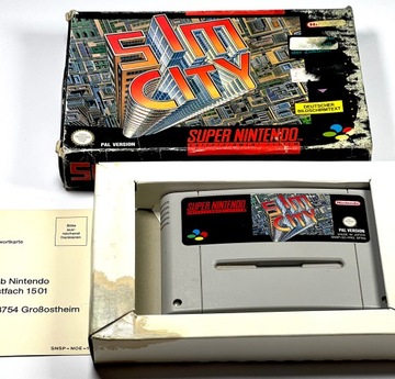 Sim City Super Nintendo SNES