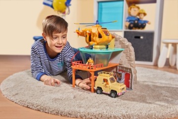 ПОЖАРНЫЙ СЭМ ДЖИП СПАСАТЕЛЬНЫЙ ВНЕДОРОЖНИК ФИГУРА ОТКРЫВАЮЩИХ ДВЕРЕЙ + AKC СВЯТОЙ