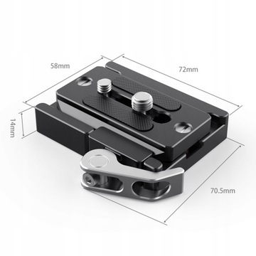 Зажим и пластина SmallRig Quick Release 2144