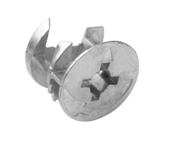 Соединитель мебельный эксцентриковый, длина 34 мм, комплект ЕВРО 100.