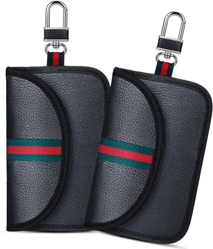 ETUI NA KLUCZYKI KEYLESS RFID OCHRONA SKÓRA 2szt
