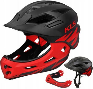 Kask Dziecięcy Full Face Downhill Kellys S 52-56cm