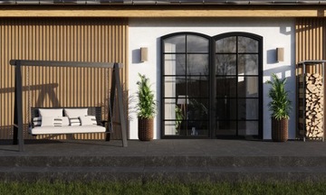 Призрак Антрацит Черный R11 2CM Терраса Плитка