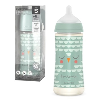 Suavinex Butelka antykolkowa SX Pro 360 ml szybki przepływ 6m+ BPA free