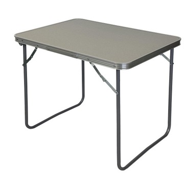 STÓŁ KEMPINGOWY SKŁADANY TURYSTYCZNY ALUMINIOWY STOLIK SC1000 SZARY