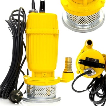 POMPA DO WODY CZYSTEJ BRUDNEJ ŚCIEKÓW SZAMBA Z SITKIEM ZANURZENIOWA 1