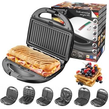 МНОГОФУНКЦИОНАЛЬНАЯ ЖАБА Омлет, вафли, орехи 6в1