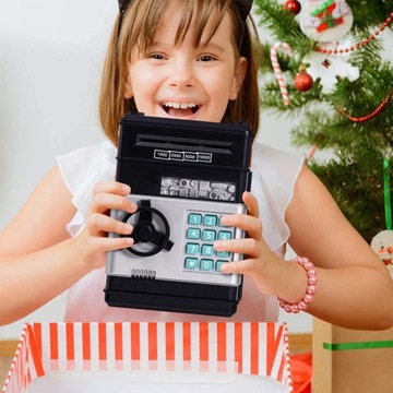 СЕЙФ ДЛЯ МОНЕТ БАНКНОТЫ + ПИН-код