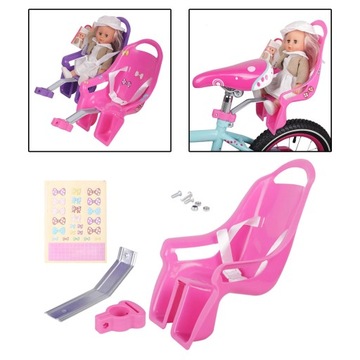 Велосиденье для кукол Велосиденье для кукол Girl Bike Pink.