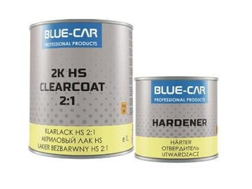 LAKIER BEZBARWNY HS 0,5L+UTWARDZACZ 0,25L BLUE-CAR