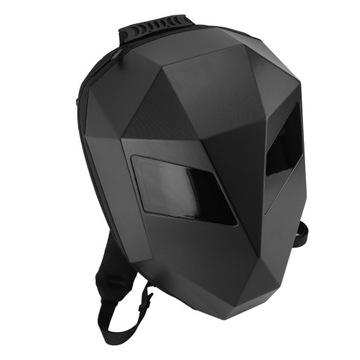 Мотоциклетный рюкзак со светодиодной подсветкой, водонепроницаемый жесткий футляр, крутой дизайн 43