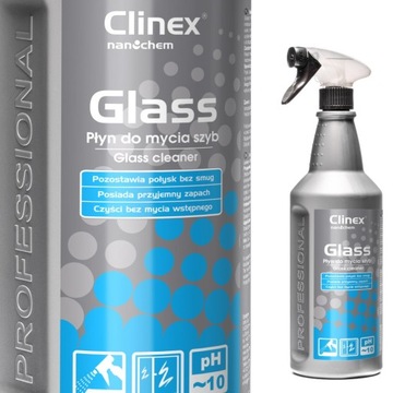 Clinex GLASS - Płyn do mycia szyb - 1 l