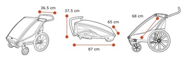 Детский велоприцеп Thule Chariot Lite 1