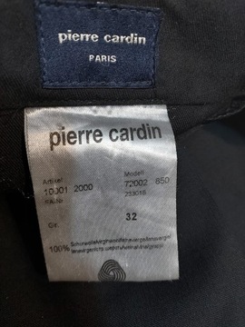 PIERRE CARDIN czarny wełniany garnitur R33 150/130