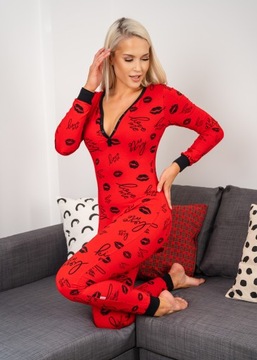 КОМБИНЕЗНЫЙ ПИЖАМНЫЙ СПАЛЬНЫЙ КОСТЮМ С КЛАПАНОМ ОРИГИНАЛ ОТ SLEEPDO размер L