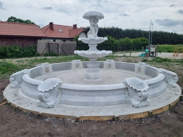 Садовый Фонтан БЕТОННЫЙ БАССЕЙН 430см МОНТАЖ