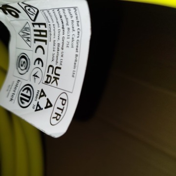 Зарядный кабель Porsche Тип 2-Тип 2 Original 22 кВт