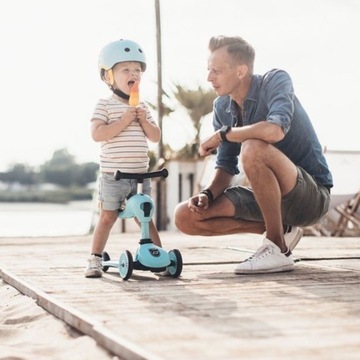 SCOOT AND RIDE Самокат и самокат для детей 2в1, 1-5 лет