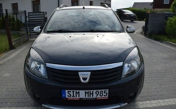 Dacia Sandero I Hatchback 5d 1.6 MPI 87KM 2010 Dacia Sandero Stepway 1.6B Klima 2 Kpl Kol Hak Sprowadzony Oplacony, zdjęcie 4