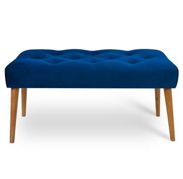 Ławeczka Ławka Pufa PIKOWANA GLAMOUR 100 x 40
