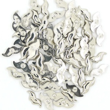 Пластиковые заклепки 18x7 мм, пришивные золотые, серебряные шпильки CCB, шпильки для шитья усов