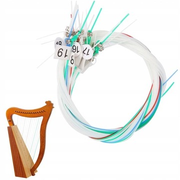 Струны для арфы, принадлежности для лиры для классической гитары