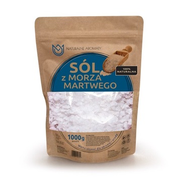 Sól z Morza Martwego 1000 g Naturalne Aromaty