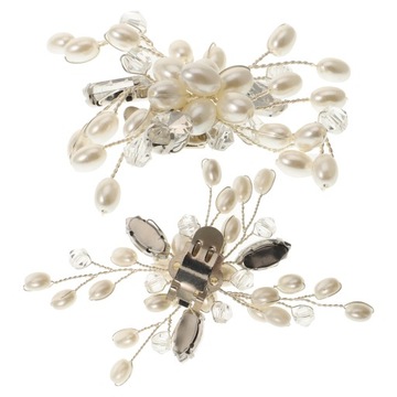 ПРЯЖКИ ДЛЯ ОБУВИ С ОТДЕЛКОЙ КРИСТАЛЛАМИ И ЖЕМЧУГОМ