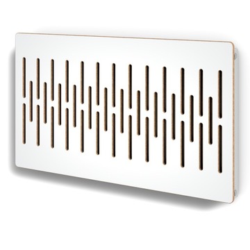 Osłona maskownica grzejnika 68x119cm M18 Biała