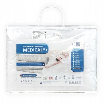 PODKŁAD OCHRANIACZ MATA NA MATERAC ŁÓŻKO 160x200 TOPPER NAKŁADKA MEDICAL