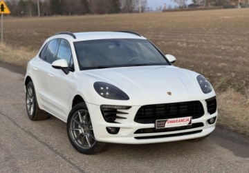 Porsche Macan SUV 3.0 V6 258KM 2015 Porsche Macan S BIALA PERLA zadbany PISEMNA GWARANCJA w cenie Transport, zdjęcie 3