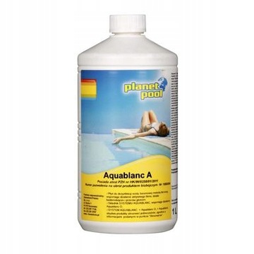 AQUABLANC A 1L PŁYN do dezynfekcji chemia basen