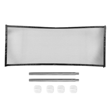 ВОРОТА БЕЗОПАСНОСТИ ДЛЯ СОБАК БЕЗ СВЕРЛЕНИЯ ДЛЯ ДВЕРНОЙ ЛЕСТНИЦЫ 180X75 СМ