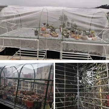 Прозрачный непромокаемый брезент 200х300см.