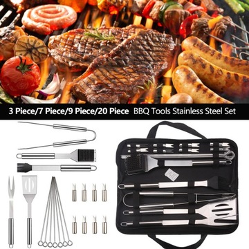 Гриль-набор, аксессуары, принадлежности для гриля-барбекю 20IN1 + 4x MAT