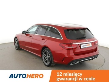 Mercedes Klasa C W205 Kombi Facelifting HYBRYDA 2.0 300 de 306KM 2020 Mercedes C 300 PHEV AMG Line multibeam LED, zdjęcie 3